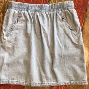 Merona Weathered Denim Skirt